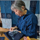 江頭 眞弓（久留米絣（みづま刺子）／福岡県） 作家写真