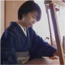 長谷川 久美子（草木染染織／福岡県） 作家写真